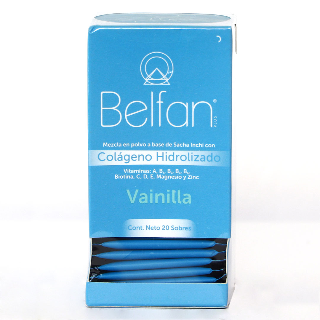 Té Matcha mezclado con Colágeno Belfan Vainilla pack 10 sachets – Belfan  Store