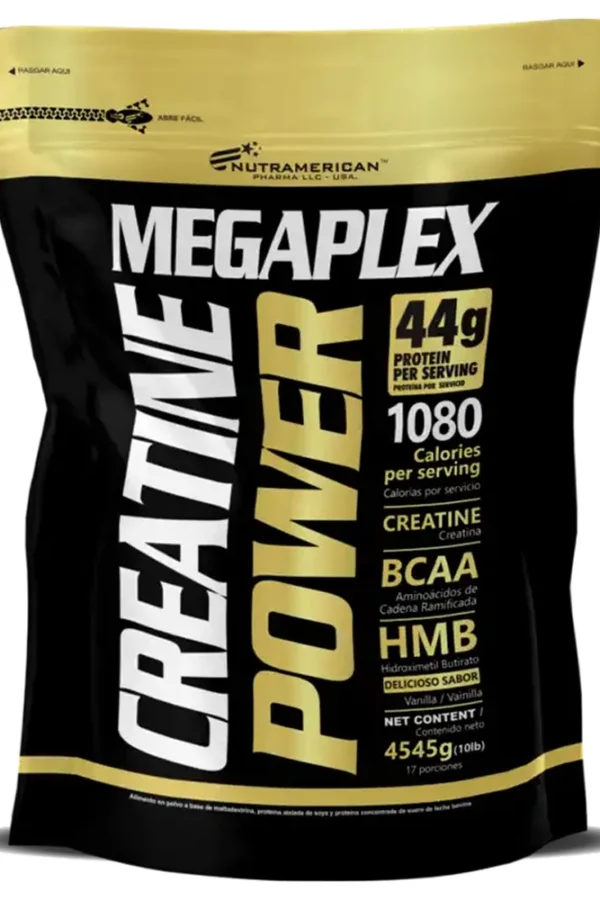 Megaplex Creatine Power 2 lb - Vainilla