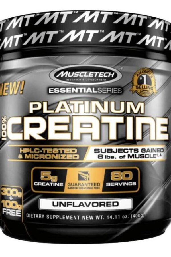 Creatina Platinum 400 gr (90 serv)